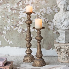 Home+Chic+Lily+Pillar+Candle+Holder