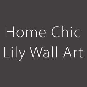 Home-Chic-Lily-Wall-Art on sale