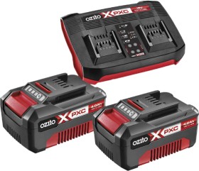 Ozito-PXC-18V-40Ah-Battery-Charger-Pack on sale