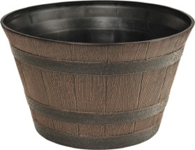 Moda-52cm-Resin-Whiskey-Barrel-Planter on sale