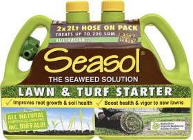 Seasol-2L-Lawn-Turf-Starter-Pack-of-2 on sale