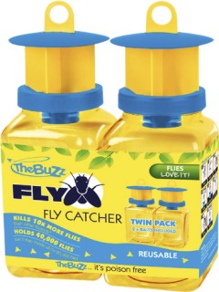 Buzz-Fly-Trap-Bottle-With-Bait-Pack-of-2 on sale