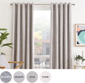 40-off-Neutrals-Blockout-Eyelet-Curtains on sale