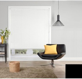 50-off-50mm-White-Fauxwood-Venetian-Blinds on sale