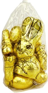 Hauswirth-Golden-Bunny-Eggs-in-Bag-250g on sale
