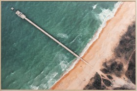 The-Managers-Collective-Jetty-Ariel-View-Wall-Art on sale