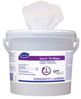 Diversey-Oxivir-TB-Large-Wipes-Tub-of-160 on sale