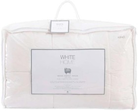 White-Home-NZ-Wool-Duvet-Inner-Pillow-Pack on sale