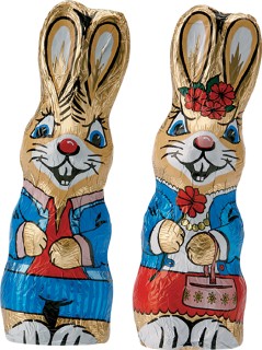 Klett-Foiled-Easter-Bunny-125g on sale