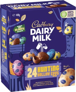 Cadbury-Dairy-Milk-Hollow-Hunting-Eggs-24-Pack on sale