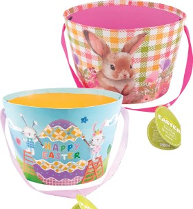 Easter-Paper-Bucket on sale