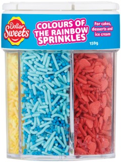 Dollar-Sweets-Rainbow-Sprinkles-159g on sale