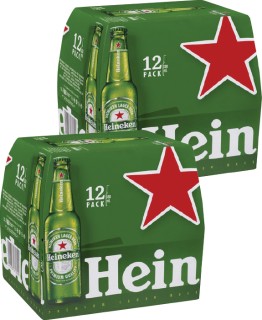 Heineken-Lager-Bottles-12-Pack on sale