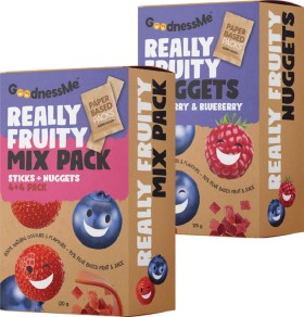 Goodness-Me-Really-Fruity-Mix-Pack-or-Nuggets-120g on sale