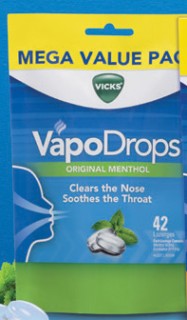 Vicks-VapoDrops-Original-Menthol-42-Lozenges on sale