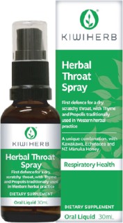 Kiwiherb-Herbal-Throat-Spray-30mL on sale