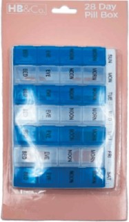 HBCo-Medication-28-Day-Pill-Box on sale