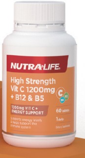 Nutra-Life-Vit-C-B12-B5-60-Tabs on sale