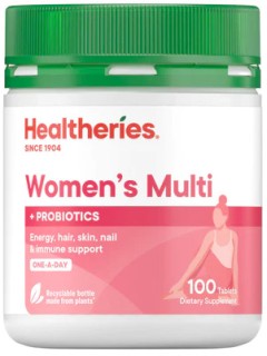 Healtheries-Womens-Multi-with-Probiotics-One-A-Day-100-Tablets on sale