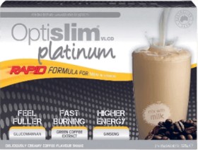 Optislim-VLCD-Platinum-Coffee-Sachets-21x25g on sale