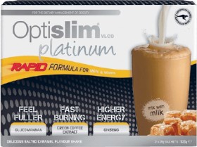 Optislim-VLCD-Platinum-Salted-Caramel-21x25g on sale