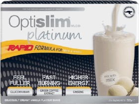 Optislim-VLCD-Platinum-Vanilla-21x25g on sale