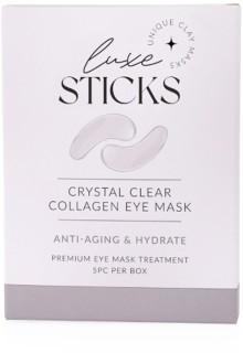 LuxeSticks-Crystal-Clear-Collagen-Eye-Mask on sale
