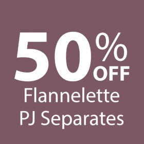 50-off-Flannelette-PJ-Separates on sale