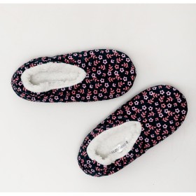 bbb-Sleep-Printed-Cozy-Slippers-Multicoloured-Floral on sale