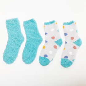 bbb-Sleep-Classic-Twin-Pack-Confetti-Bed-Socks on sale