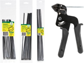 15-off-Tridon-Stainless-Steel-Cable-Ties-Tool on sale
