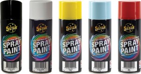 5-Star-250g-Enamel-Spray-Paint on sale