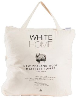 White-Home-NZ-Wool-Mattress-Topper on sale
