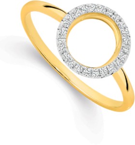 9ct-Diamond-Circle-Ring on sale