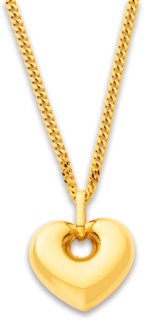 9ct-Puff-Heart-Pendant-with-Circle-Cutout on sale