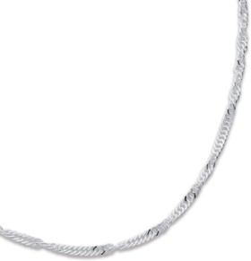 Sterling-Silver-45cm-Singapore-Chain on sale