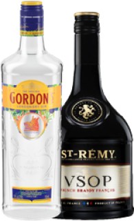 Gordons-London-Dry-Gin-or-St-Rmy-VSOP-Brandy-700ml on sale