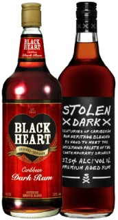 Black-Heart-Rum-or-Stolen-Dark-Rum-1L on sale