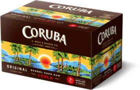 Coruba-Cola-7-12-x-250ml-cans on sale