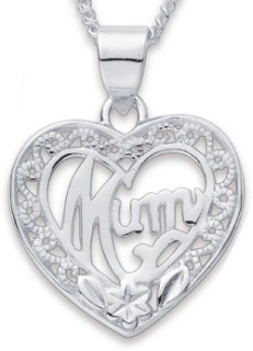 Sterling-Silver-Filigree-Heart-Mum-Pendant on sale