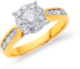 18ct-Diamond-Ring on sale