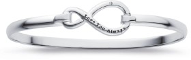 Sterling-Silver-Love-You-Always-Bangle on sale