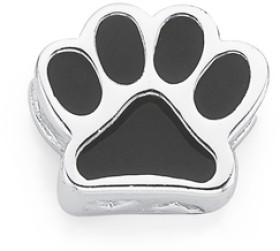 Sterling-Silver-Paw-Print-Charm on sale