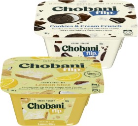 Chobani-Flip-Greek-Yoghurt-140g on sale