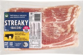 Woolworths-Streaky-Bacon-500g on sale