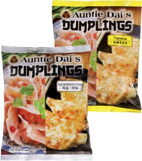 Auntie-Dais-Dumplings-500g on sale