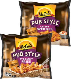 McCain-Flavoured-Fries-or-Wedges-750g on sale