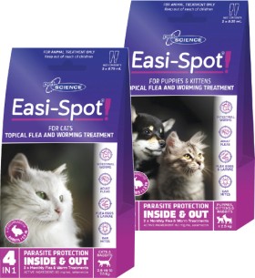 Petscience-Easi-Spot-Cat-or-Puppies-Kittens-2-Pack on sale