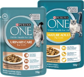 Purina-One-Wet-Cat-Food-Pouch-70g on sale