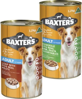 Baxters-Wet-Dog-Food-12kg on sale